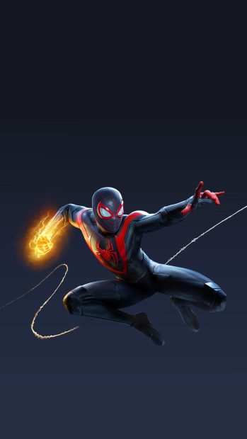 HD Cool Miles Morales Background.