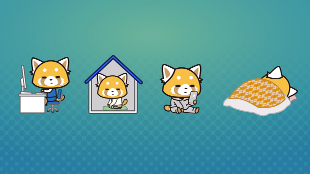 HD Wallpaper Aggretsuko.