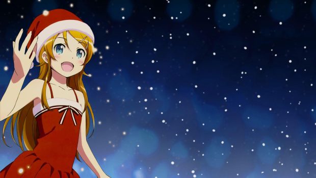 HD Wallpaper Anime Christmas.