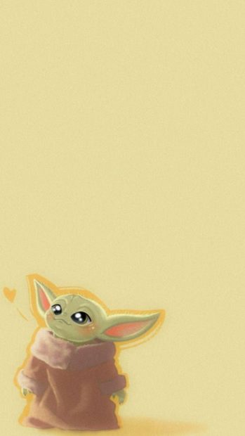 HD Wallpaper Baby Yoda Phone.