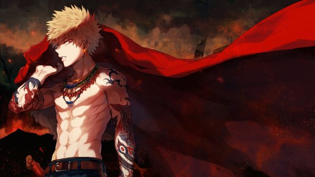 HD Wallpaper Bakugou.