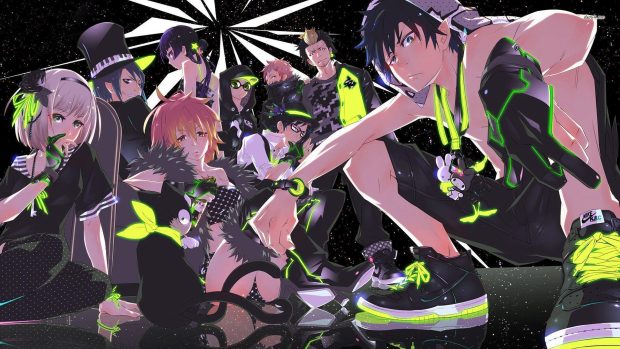 HD Wallpaper Blue Exorcist.