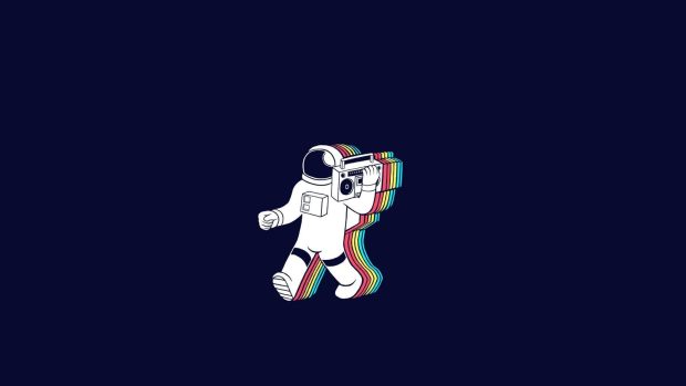 HD Wallpaper Cool Astronaut.