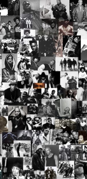 HD Wallpaper Cool Rap Collage.