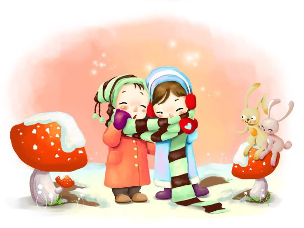 HD Wallpaper Cute Cartoon.