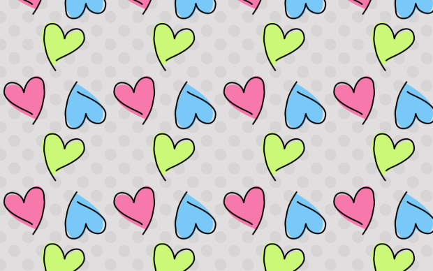 HD Wallpaper Cute Heart.