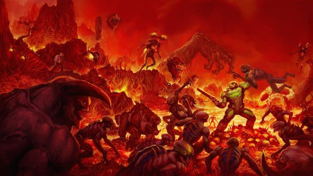 HD Wallpaper Doom Eternal.