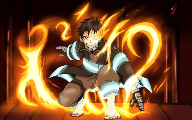 HD Wallpaper Fire Force.