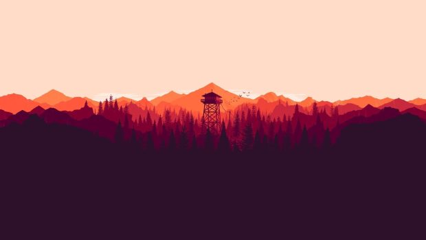 HD Wallpaper Firewatch.