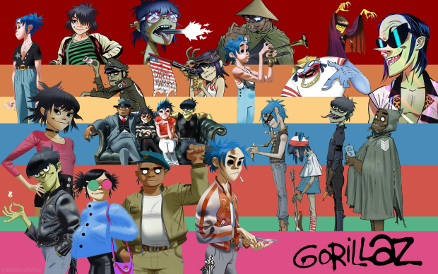 HD Wallpaper Gorillaz.