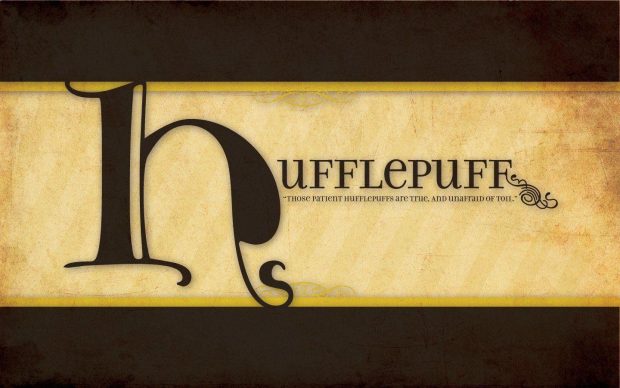 HD Wallpaper Hufflepuff.