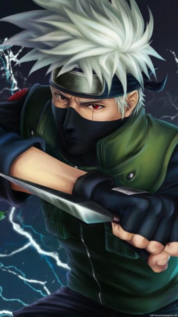 HD Wallpaper Iphone Cute Anime Kakashi.