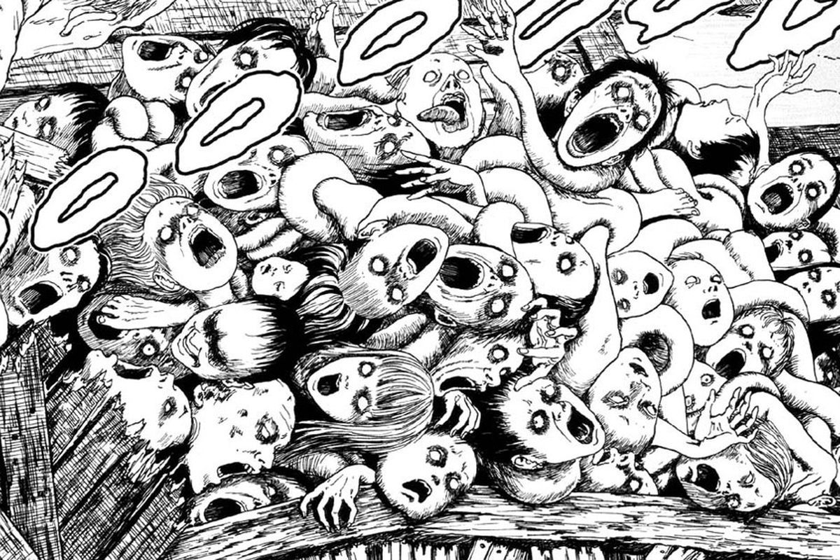 Download Junji Ito Cool Manga Collage Wallpaper  Wallpaperscom