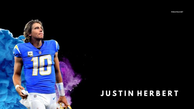 HD Wallpaper Justin Herbert.