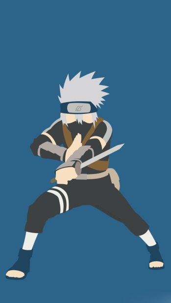 HD Wallpaper Kakashi Aesthetic iPhone.