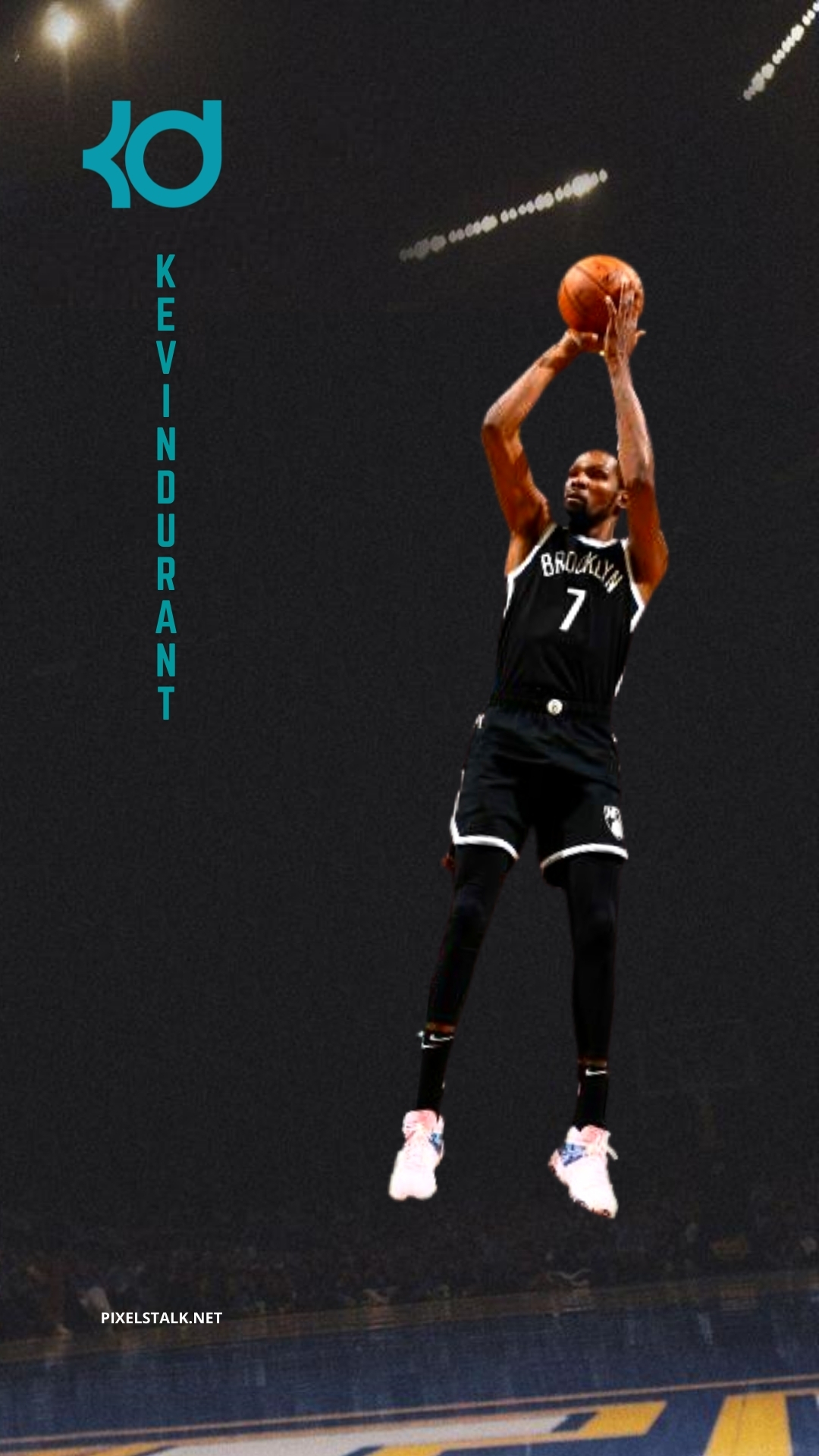 Kevin Durant Brooklyn Nets Unsigned Team Debut Dunking