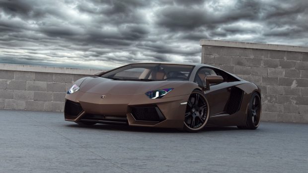 HD Wallpaper Lamborghini Aventador.