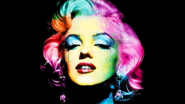 HD Wallpaper Marilyn Monroe.