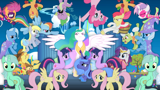 HD Wallpaper My Little Pony.