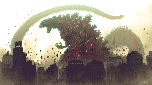 HD Wallpaper Shin Godzilla.