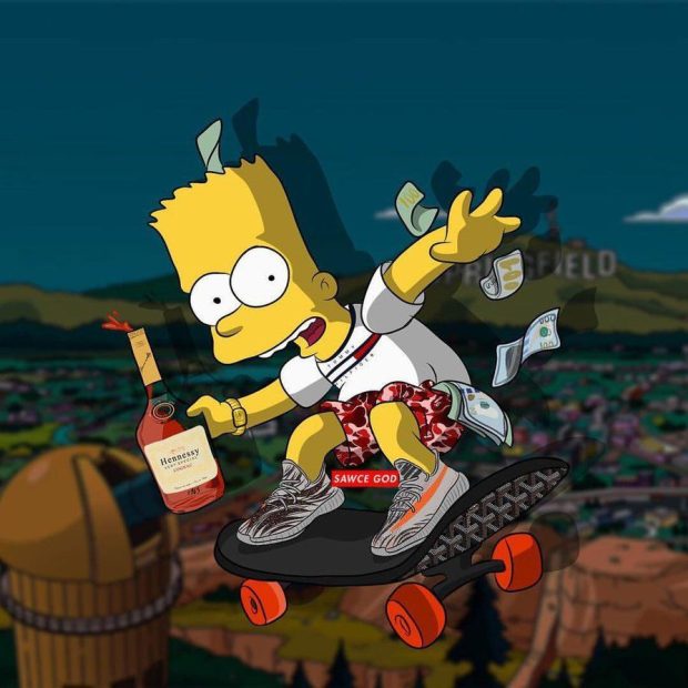 HD Wallpaper Simpsons.