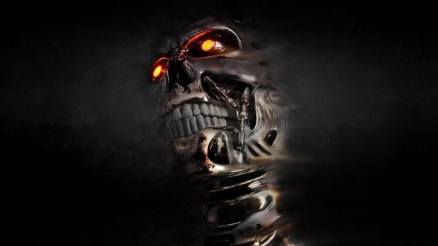 HD Wallpaper Skull.