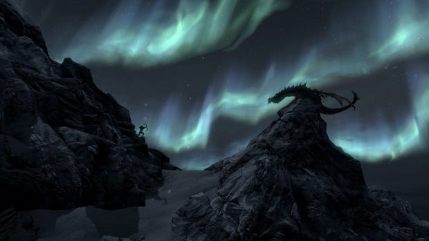 HD Wallpaper Skyrim.