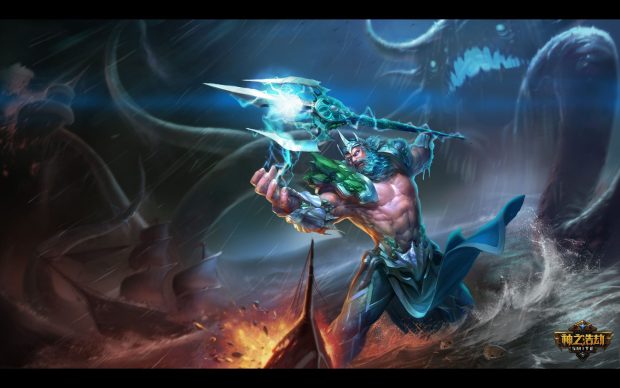 HD Wallpaper Smite.