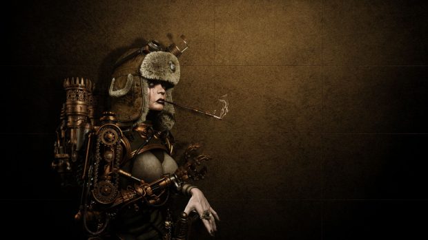 HD Wallpaper Steampunk.