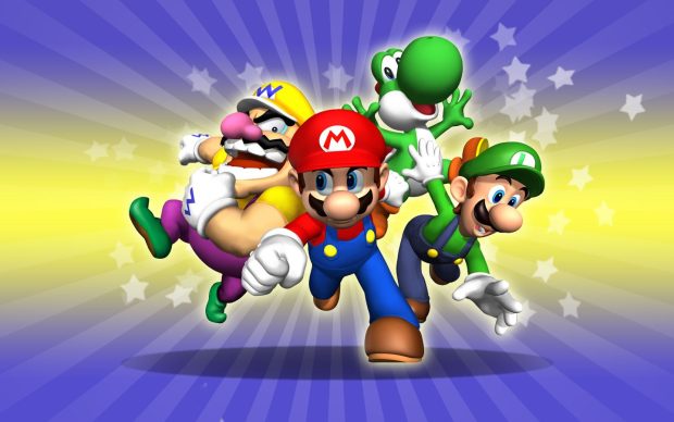 HD Wallpaper Super Mario.