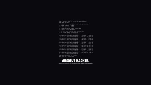 Hacker HD Wallpaper.