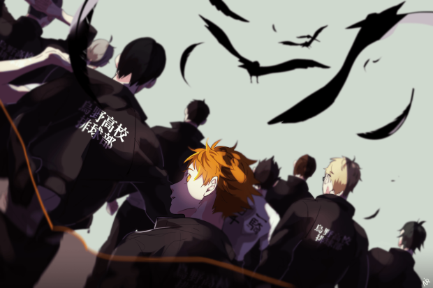 Haikyuu HD Wallpaper Free download.