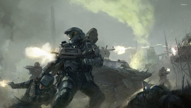 Halo Wide Screen Wallpaper HD.