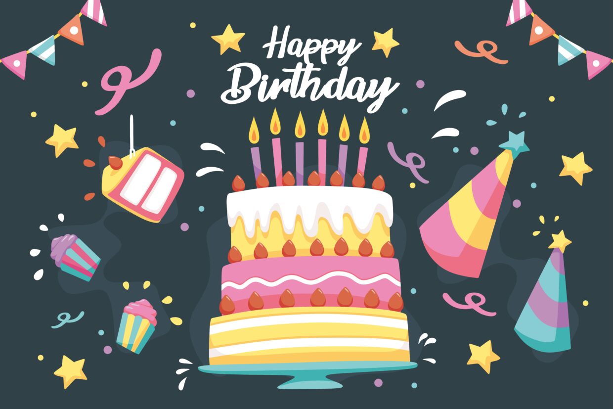 Happy Birthday HD Backgrounds - PixelsTalk