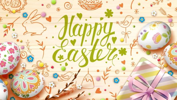 Happy Easter Wallpaper High Quality.
