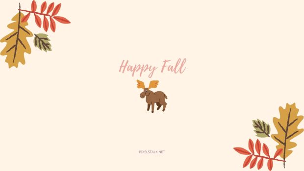 Happy Fall Background for Desktop.
