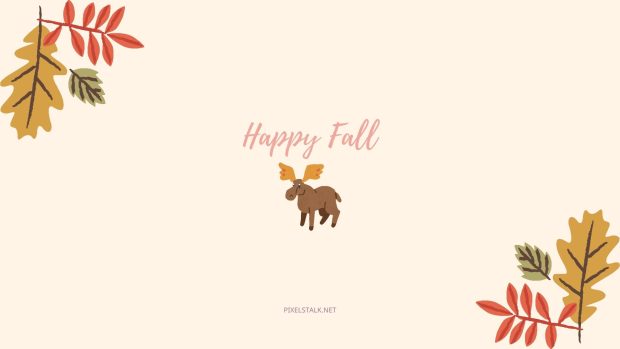 Happy Fall Background for Desktop.