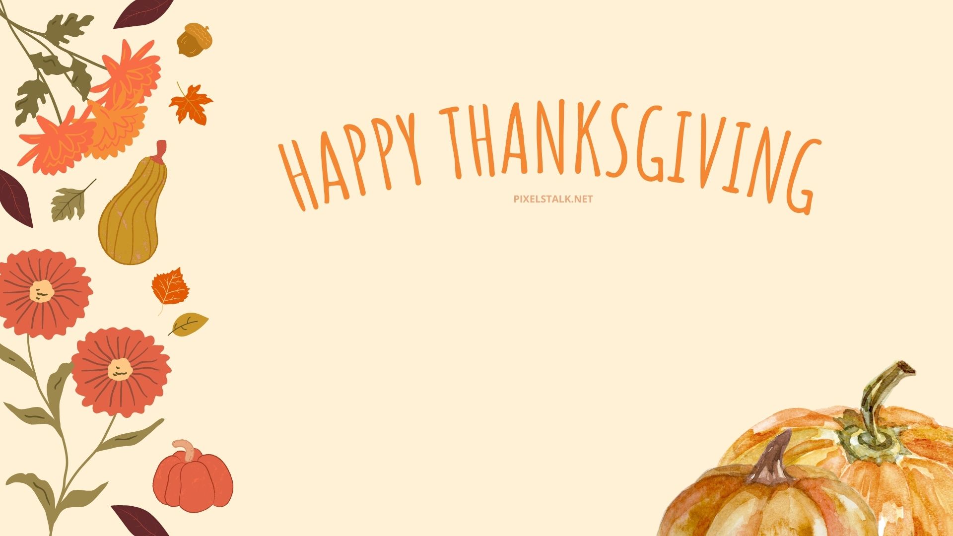 Free to edit Thanksgiving desktop wallpaper templates  Canva