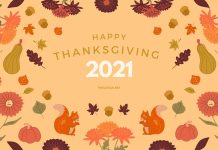 Happy Thanksgiving Wallpaper 2021.