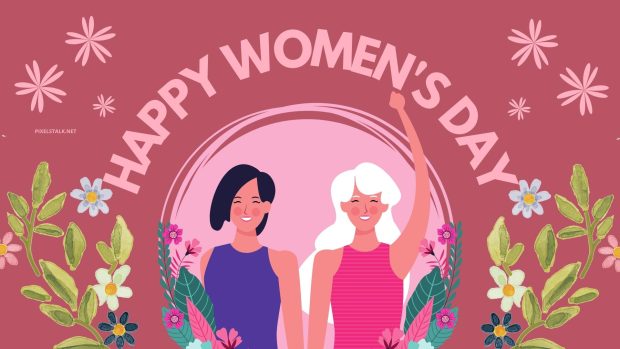 Happy Womens Day HD Wallpaper.