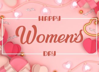 Happy Women's Day Wallpaper Aesthetic.