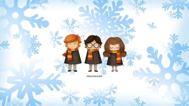Harry Potter Winter Wallpaper HD.