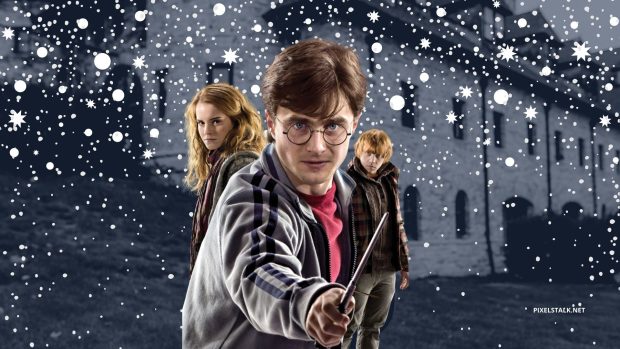 Harry Potter Winter Wallpaper for Desktop.