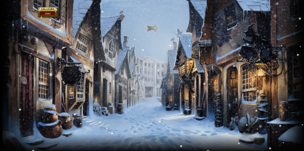 Harry Potter Winter Wide Screen Wallpaper HD.