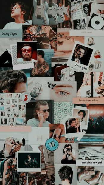 Harry Styles Aesthetic Wallpaper HD 1080p.