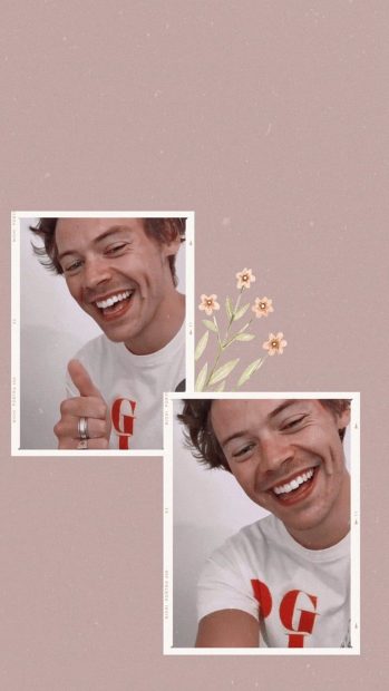 Harry Styles Aesthetic Wallpaper for iPhone.