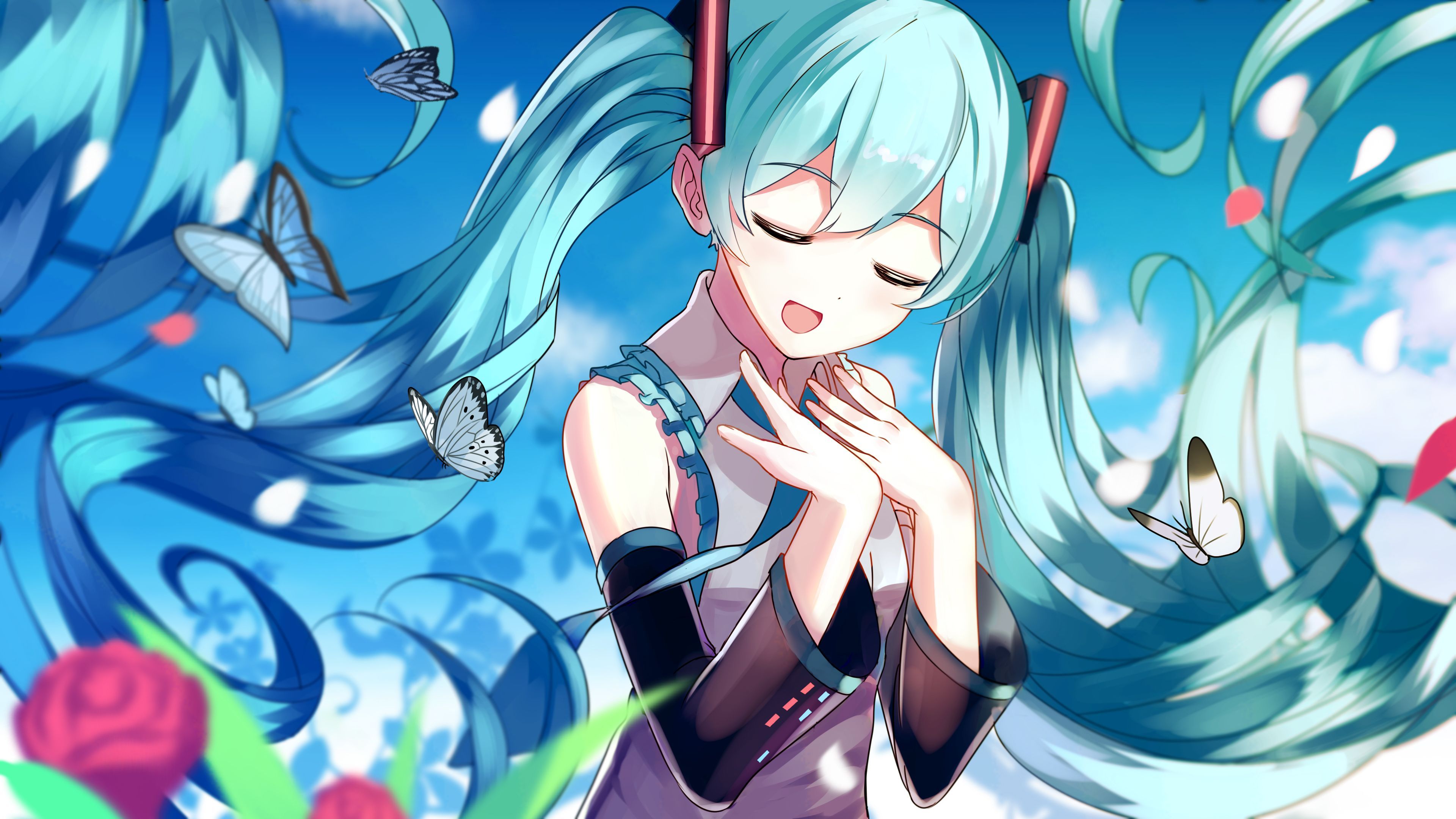 Hatsune 4K wallpapers for your desktop or mobile screen free and