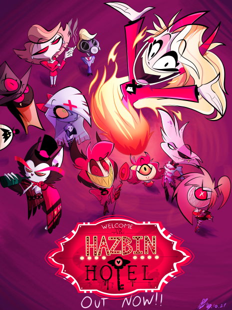 Hazbin Hotel Desktop Image.