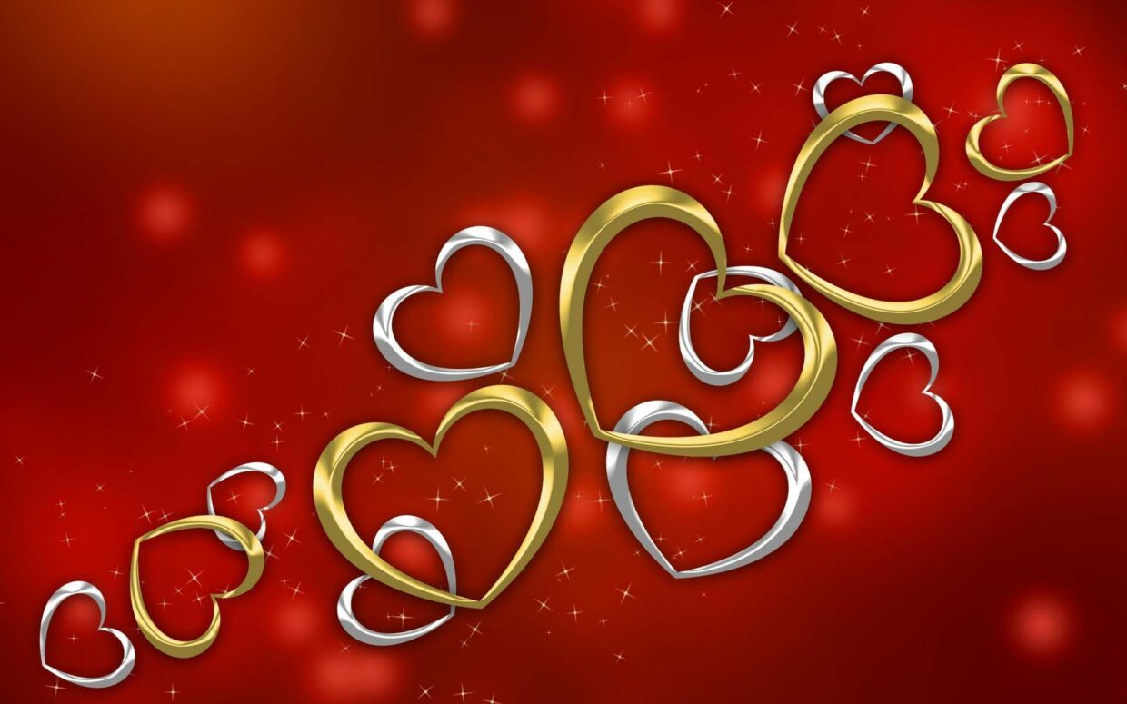 Hearts Backgrounds HD - PixelsTalk