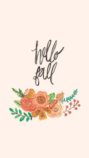 Hello Girly Fall Wallpapers for Mobile (3).